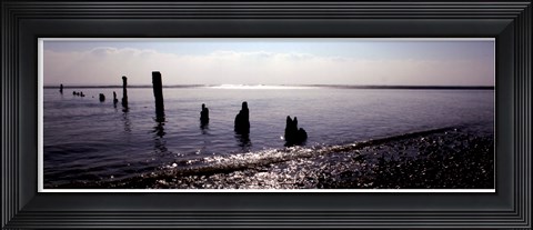 Framed Beach Study I Print