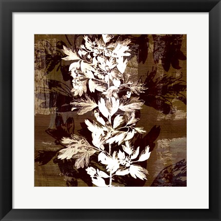 Framed Prairie Mix III Print