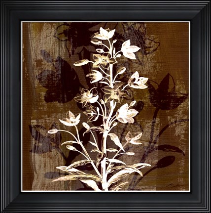 Framed Prairie Mix V Print