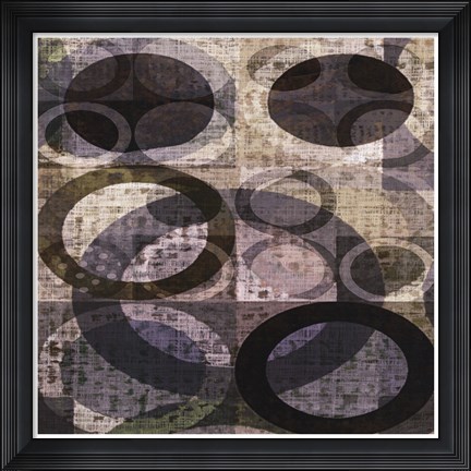 Framed Icovia Squared I Print