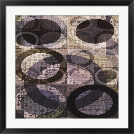 Framed Icovia Squared I Print