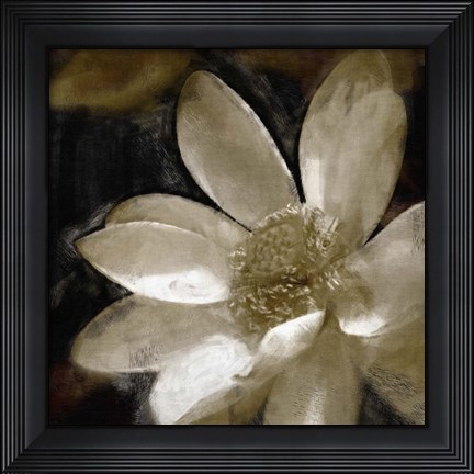 Framed Bronze Lily I Print