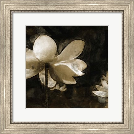 Framed Bronze Lily II Print