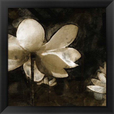 Framed Bronze Lily II Print