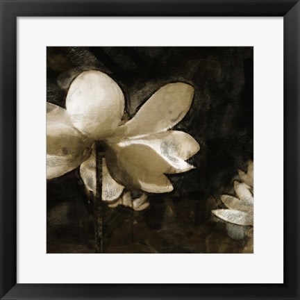 Framed Bronze Lily II Print