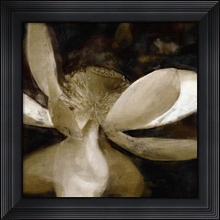 Framed Bronze Lily VI Print
