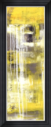 Framed Mellow Yellow I Print