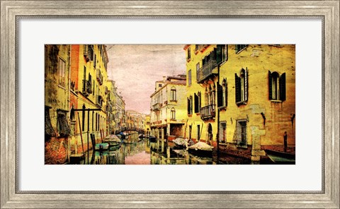 Framed Italy Panorama III Print