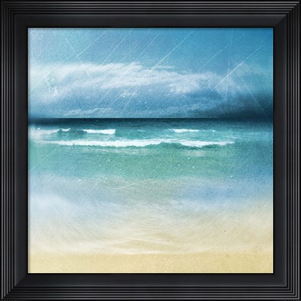 Framed Ocean Movement II Print