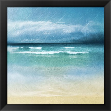 Framed Ocean Movement II Print