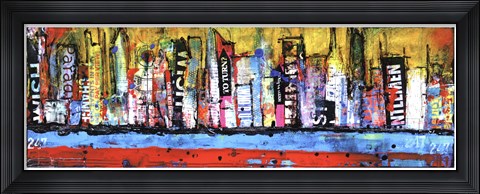 Framed Skyline Print