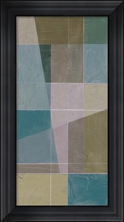 Framed Linear Illusion I Print