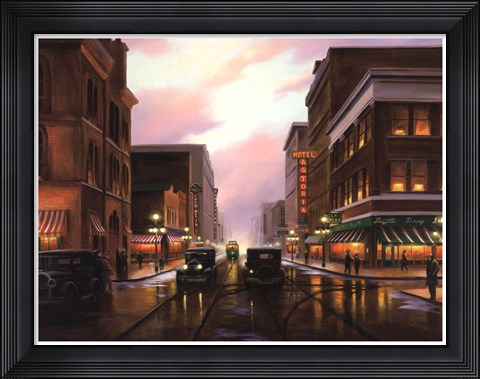 Framed Twilight Times Print