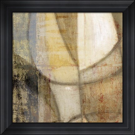 Framed Textures Align I Print