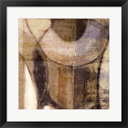 Framed Textures Align II Print