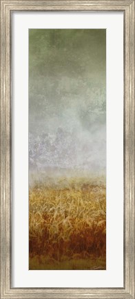 Framed Lush Field I Print