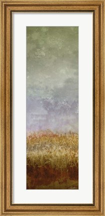 Framed Lush Field II Print