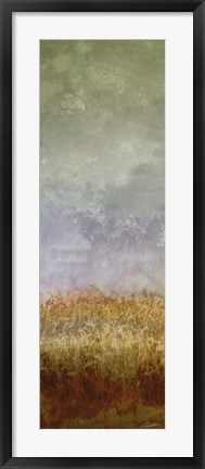 Framed Lush Field II Print