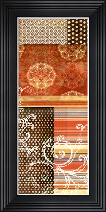 Framed Bohemian Echo III Print