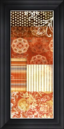 Framed Bohemian Echo IV Print