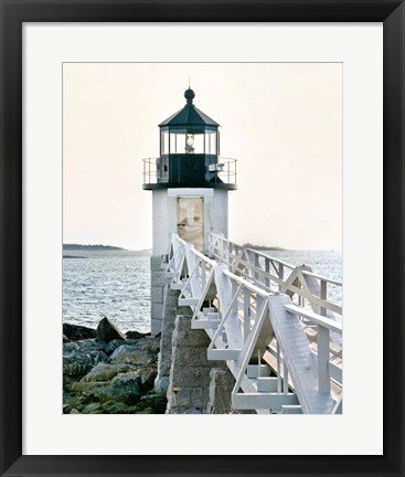 Framed Lighthouse Views I Print