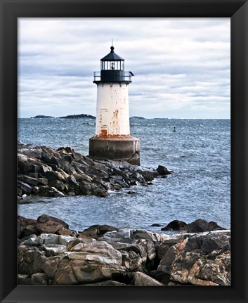 Framed Lighthouse Views III Print