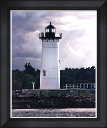 Framed Lighthouse Views IV Print