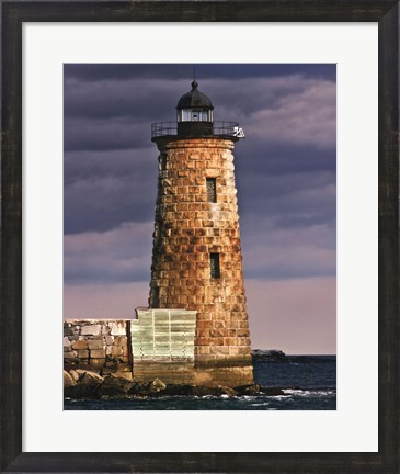 Framed Lighthouse Views V Print