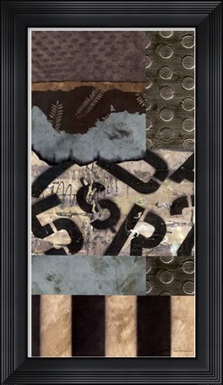 Framed Urban Mix II Print