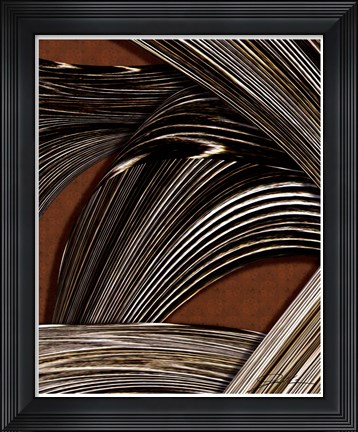 Framed Tangle Tile II Print