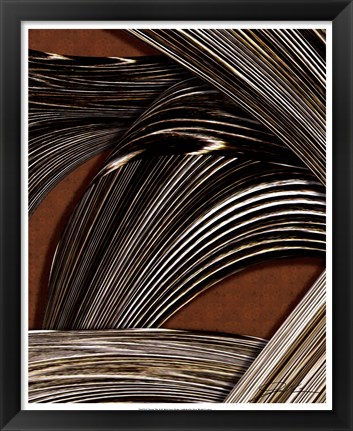 Framed Tangle Tile II Print