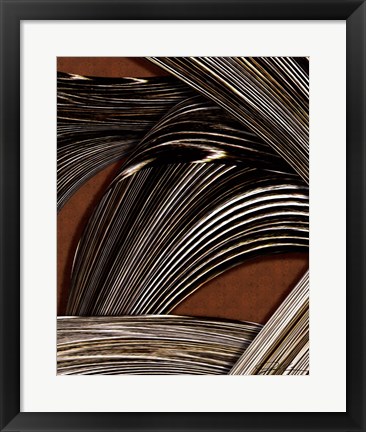 Framed Tangle Tile II Print