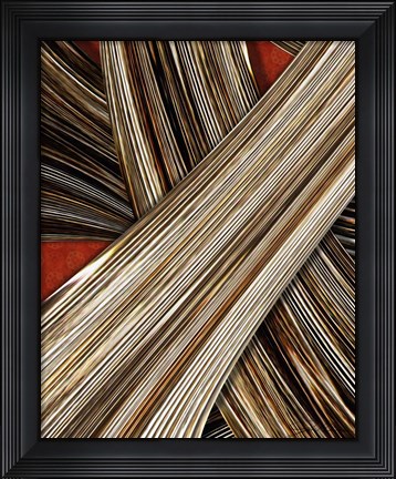 Framed Tangle Tile IV Print