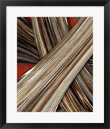 Framed Tangle Tile IV Print