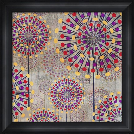 Framed Scatter II Print