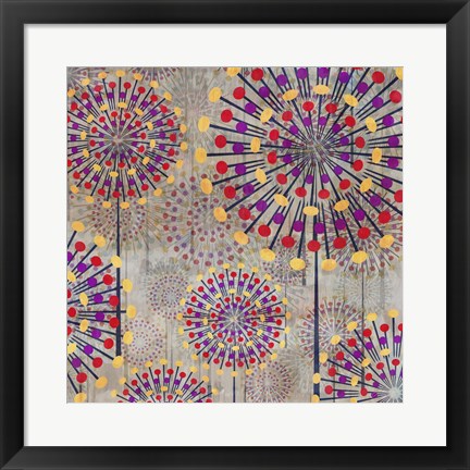 Framed Scatter II Print