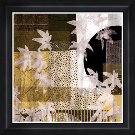 Framed Gold Rush I Print