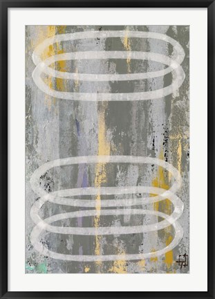 Framed Circles 2-3 Print