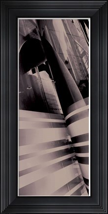 Framed City View I Print