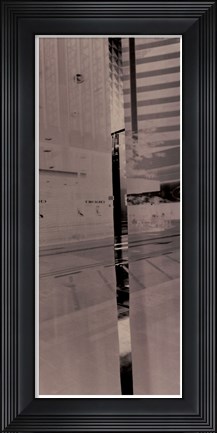 Framed City View II Print