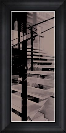 Framed City View III Print