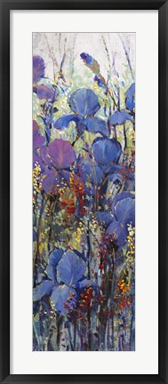Framed Iris Field III Print