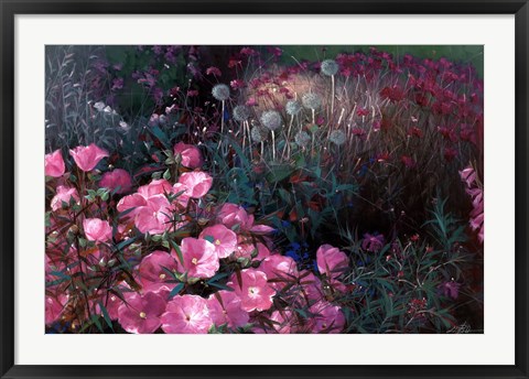 Framed Violet Garden Print