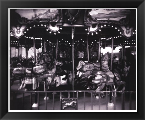 Framed Carousel II Print