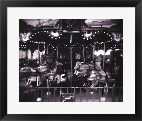 Framed Carousel II Print