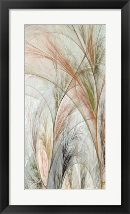 Framed Fractal Grass II Print