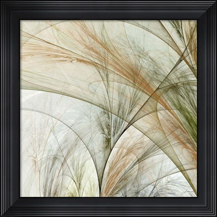 Framed Fractal Grass III Print
