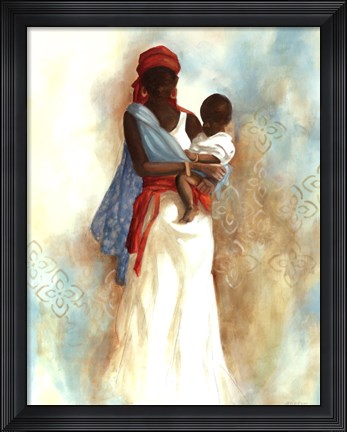 Framed Power of Love I Print