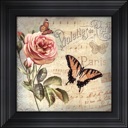 Framed Springtime in France I Print