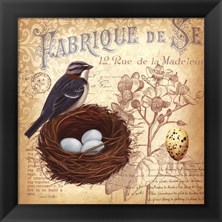Framed Springtime in France III Print